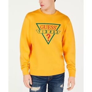 New GUESS J Balvin X Men's Logo Sweatshirt SZ XXL